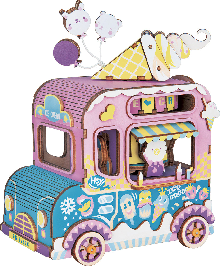 DIY Music Box; Moving Flavor Ice Cream Truck